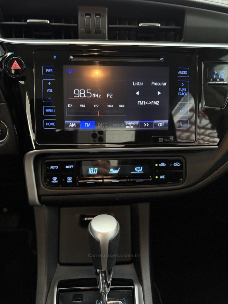 COROLLA 2.0 XEI 16V FLEX 4P AUTOMÁTICO - 2019 - FARROUPILHA