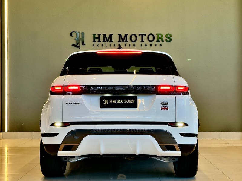 RANGE ROVER EVOQUE 2.0 SE R-DYNAMIC AWD 16V FLEX 4P AUTOMÁTICO - 2021 - CAXIAS DO SUL