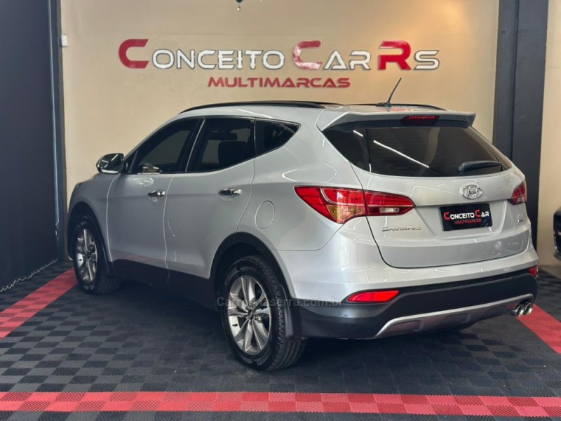 SANTA FÉ 3.3 MPFI 4X4 7 LUGARES V6 270CV GASOLINA 4P AUTOMÁTICO - 2015 - NOVO HAMBURGO