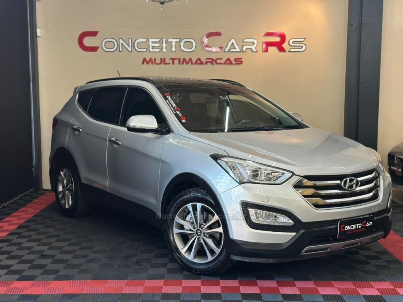 SANTA FÉ 3.3 MPFI 4X4 7 LUGARES V6 270CV GASOLINA 4P AUTOMÁTICO - 2015 - NOVO HAMBURGO