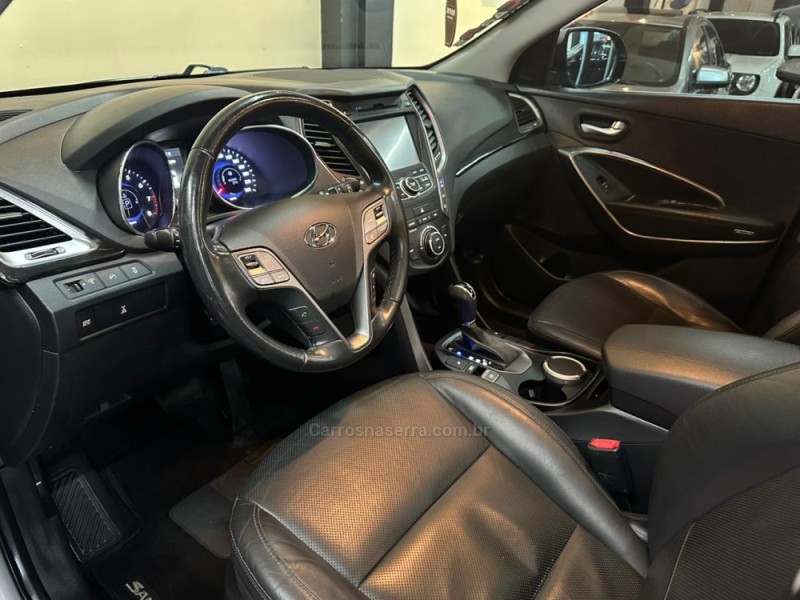SANTA FÉ 3.3 MPFI 4X4 7 LUGARES V6 270CV GASOLINA 4P AUTOMÁTICO - 2015 - NOVO HAMBURGO