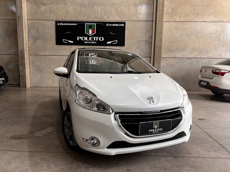 208 1.6 griffe 16v flex 4p automatico 2015 caxias do sul