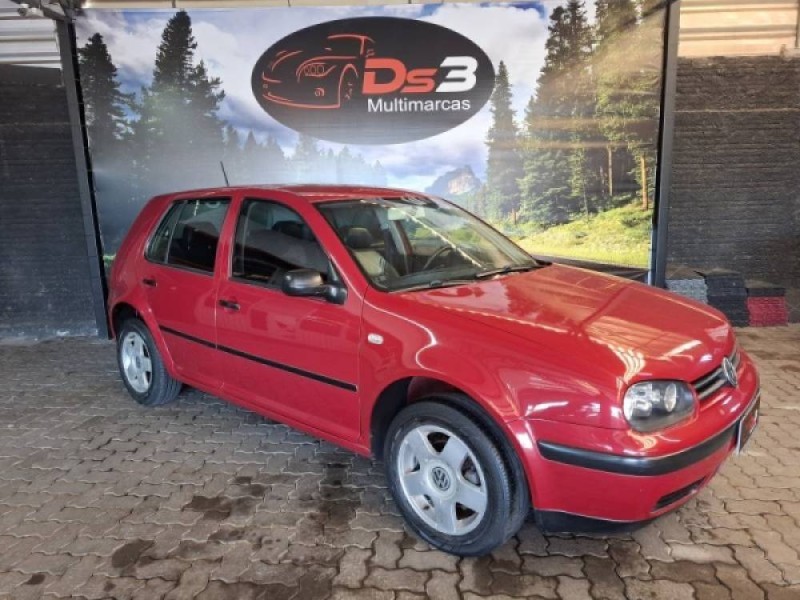 GOLF 1.6 MI 8V GASOLINA 4P MANUAL - 2002 - CAXIAS DO SUL