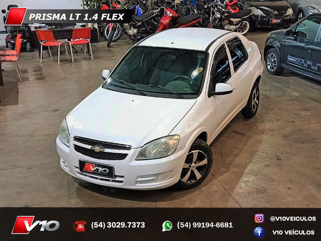 CHEVROLET - PRISMA - 2012/2012 - Branca - R$ 27.900,00