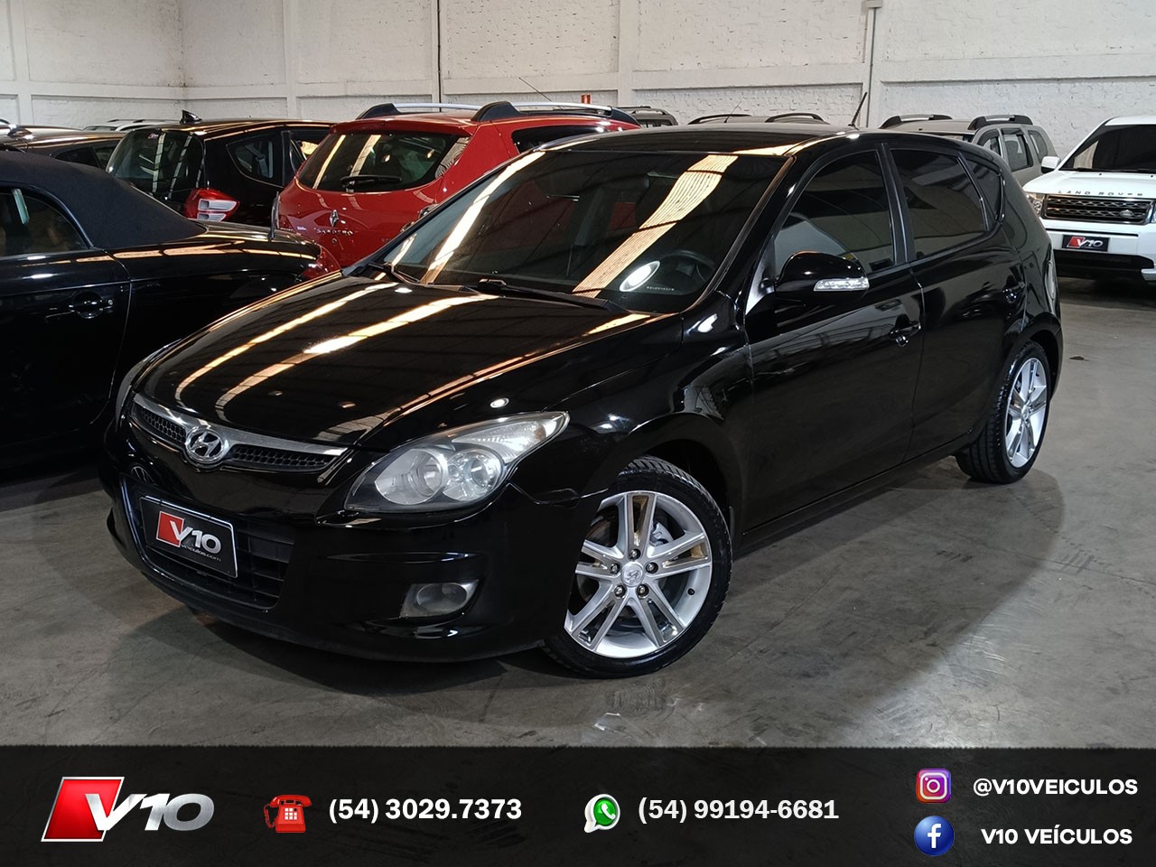 HYUNDAI - I30 - 2010/2011 - Preta - R$ 41.900,00