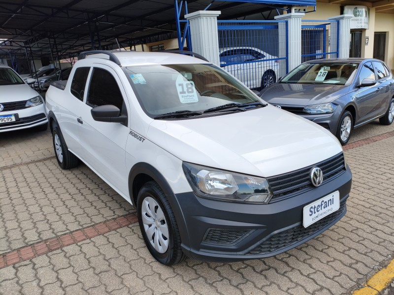 SAVEIRO 1.6 MSI ROBUST CD 8V FLEX 2P MANUAL - 2018 - BOM PRINCíPIO