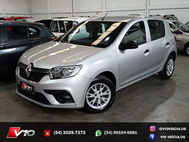 SANDERO 1.0 LIFE 12V FLEX 4P MANUAL - 2021 - CAXIAS DO SUL
