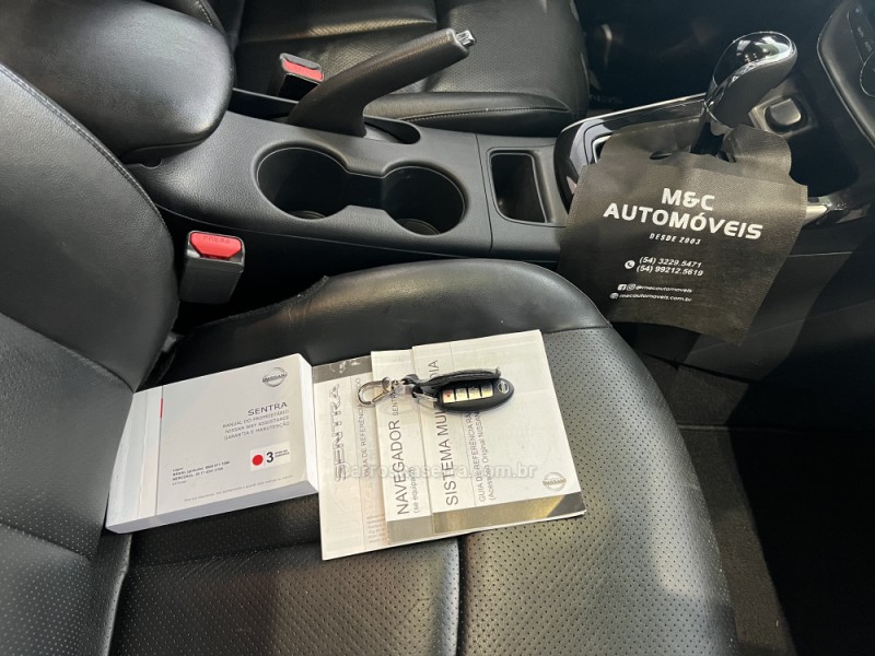 SENTRA 2.0 SL 16V FLEX 4P AUTOMÁTICO - 2020 - CAXIAS DO SUL