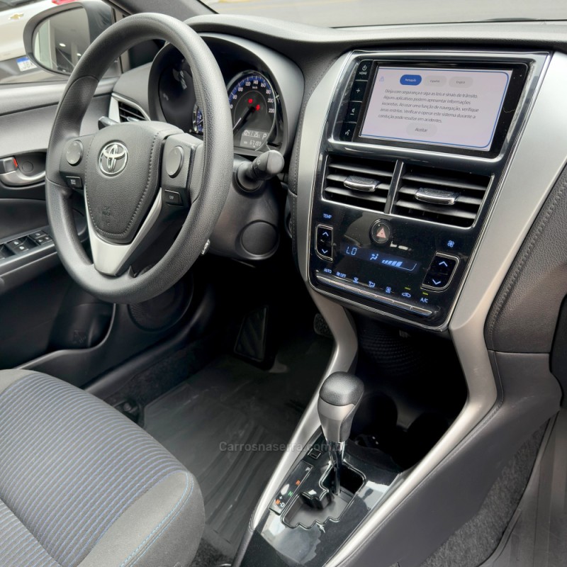 YARIS 1.3 16V FLEX XL PLUS TECH MULTIDRIVE17 - 2019 - FLORES DA CUNHA
