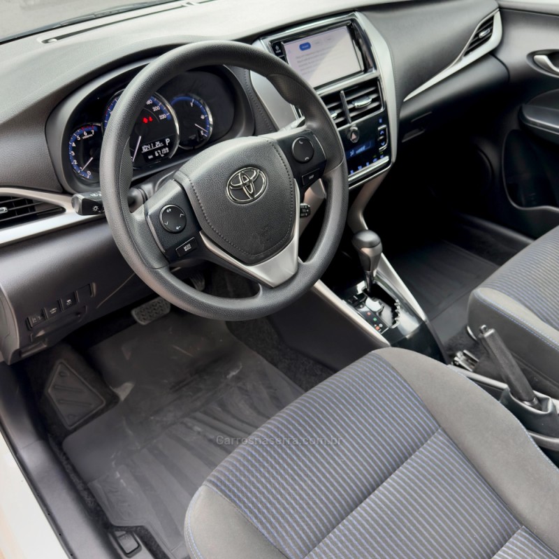 YARIS 1.3 16V FLEX XL PLUS TECH MULTIDRIVE17 - 2019 - FLORES DA CUNHA