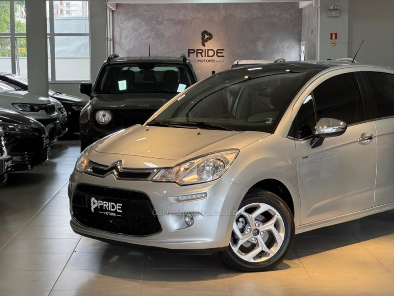 C3 1.6 EXCLUSIVE 16V FLEX 4P AUTOMÁTICO - 2013 - CAXIAS DO SUL