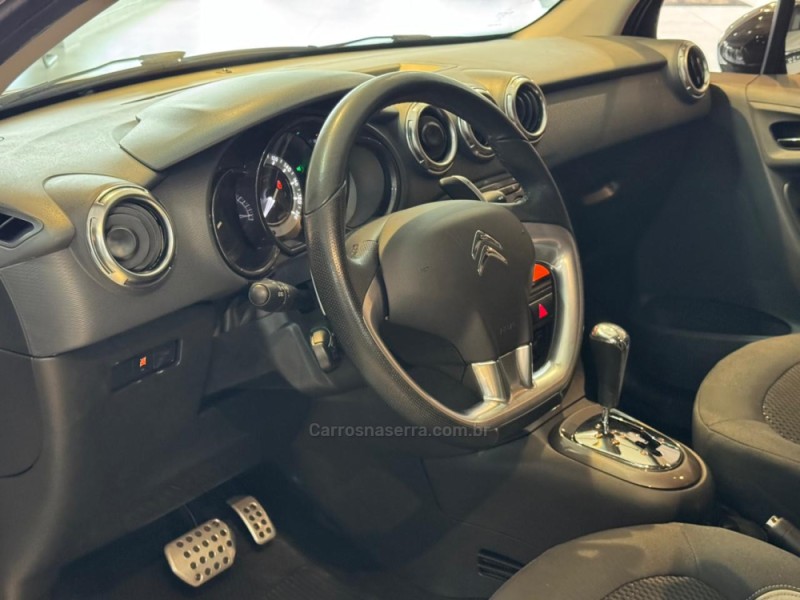 C3 1.6 EXCLUSIVE 16V FLEX 4P AUTOMÁTICO - 2013 - CAXIAS DO SUL