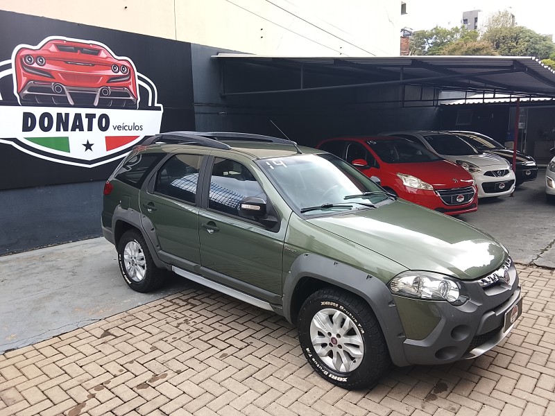 palio 1.8 mpi adventure locker weekend 16v flex 4p automatizado 2014 caxias do sul