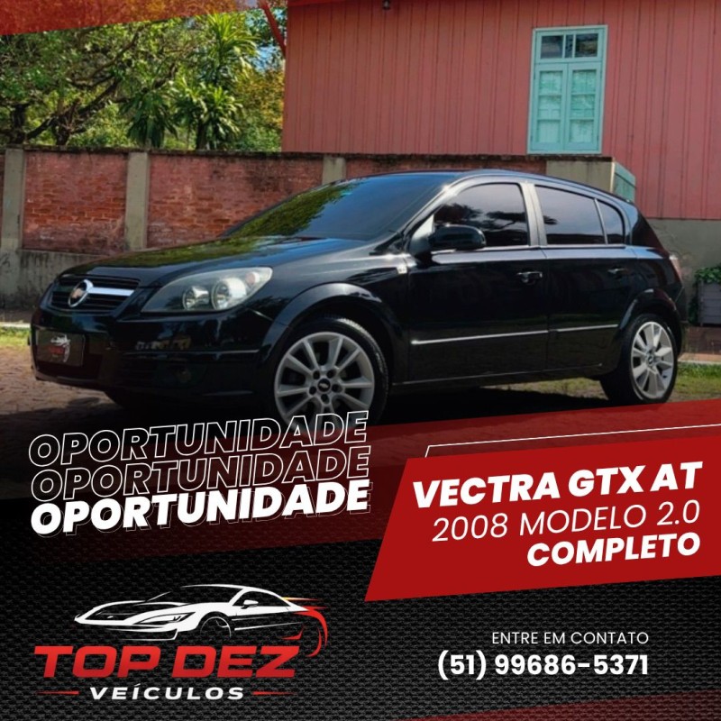 VECTRA 2.0 MPFI GT-X HATCH 8V FLEX 4P AUTOMÁTICO