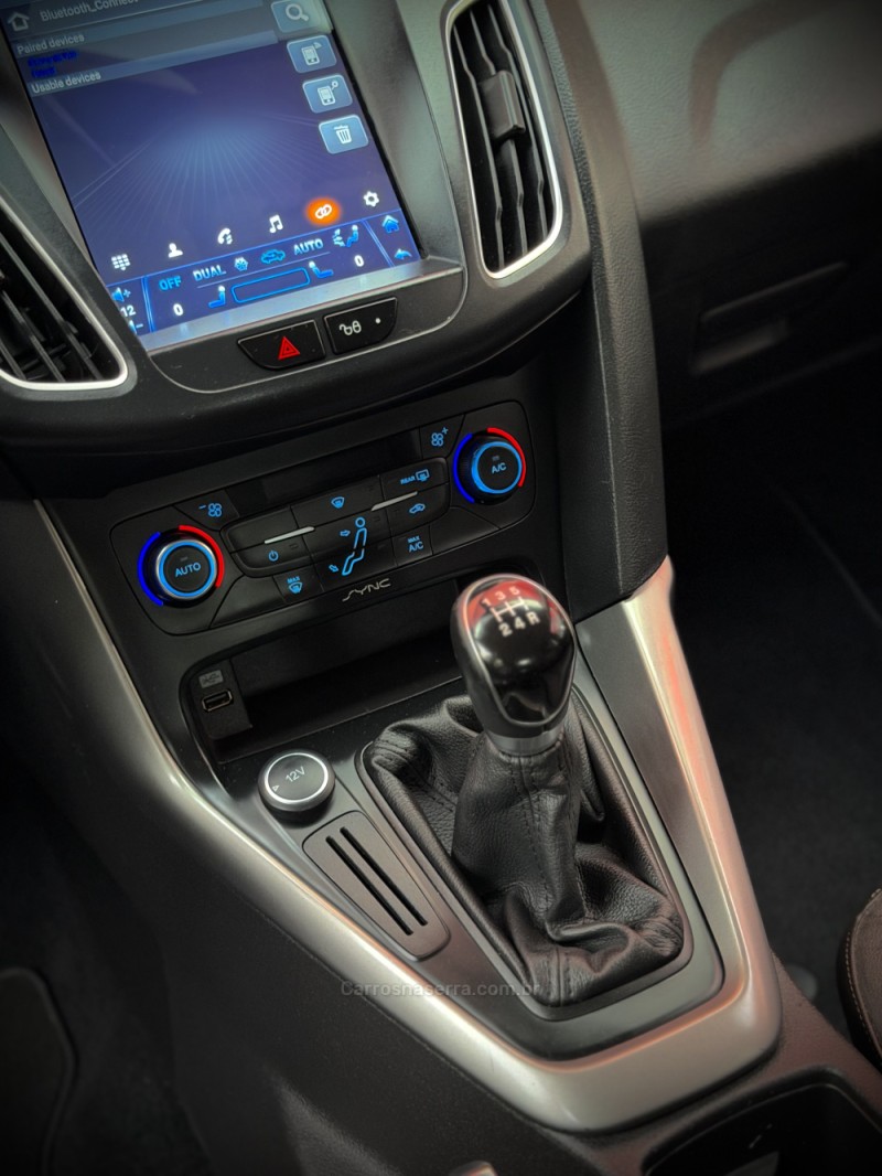 FOCUS 1.6 SE 16V FLEX 4P MANUAL - 2016 - ESTâNCIA VELHA