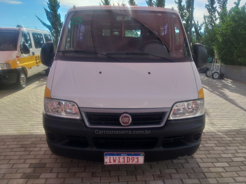 ducato 2.3 minibus teto baixo 8v turbo diesel 3p manual 2015 caxias do sul
