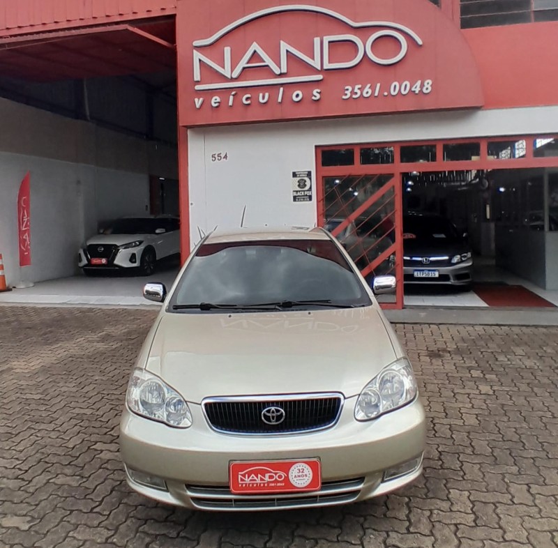 COROLLA 1.8 SE-G 16V FLEX 4P AUTOMÁTICO - 2004 - ESTâNCIA VELHA