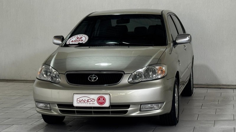 corolla 1.8 se g 16v flex 4p automatico 2004 estancia velha