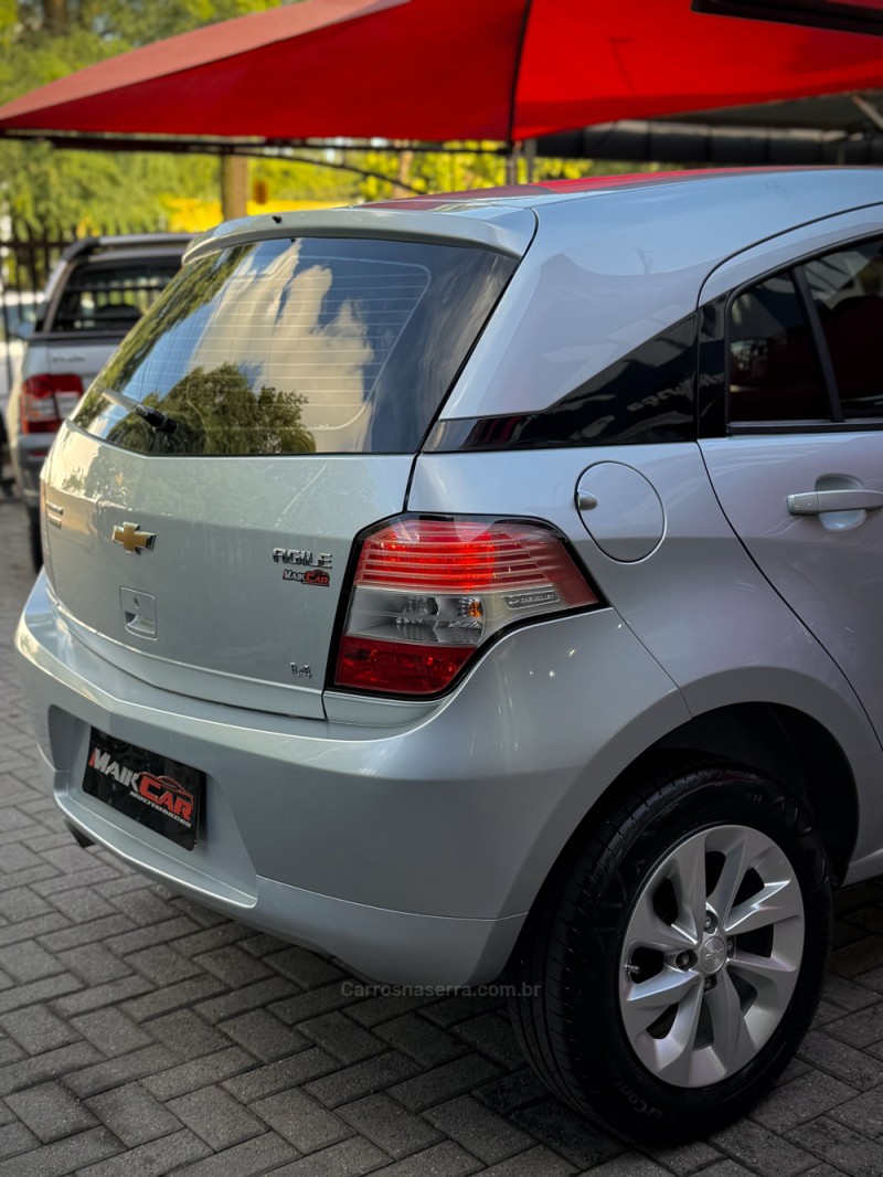 AGILE 1.4 MPFI LTZ 8V FLEX 4P MANUAL - 2011 - ESTâNCIA VELHA