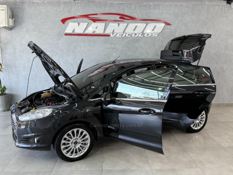 FIESTA 1.6 TITANIUM HATCH 16V FLEX 4P AUTOMÁTICO - 2014 - SAPIRANGA