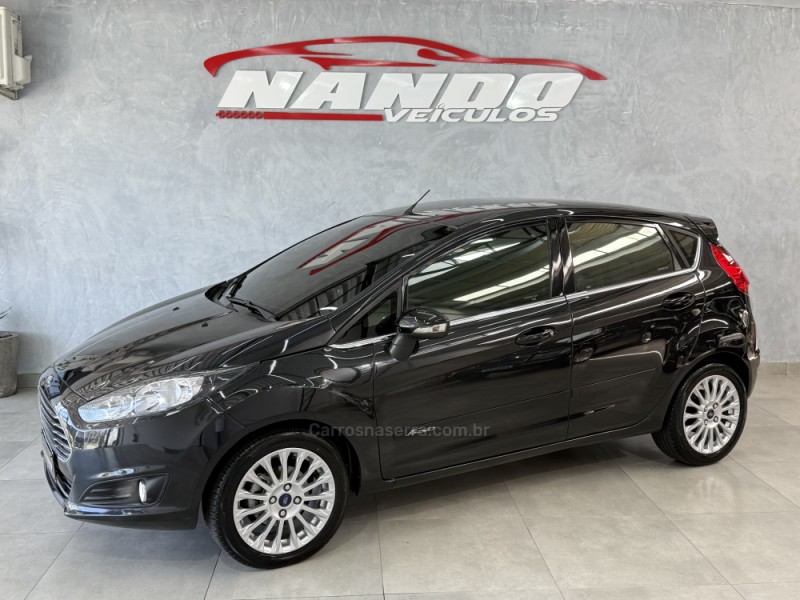 fiesta 1.6 titanium hatch 16v flex 4p automatico 2014 sapiranga