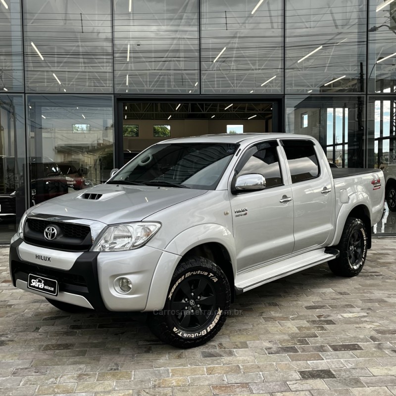 hilux 3.0 srv 4x4 cd 16v turbo intercooler diesel 4p automatico 2009 vacaria