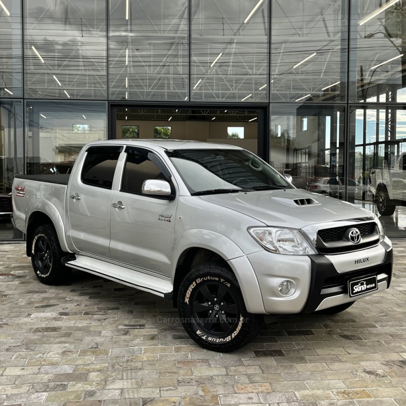 HILUX 3.0 SRV 4X4 CD 16V TURBO INTERCOOLER DIESEL 4P AUTOMÁTICO - 2009 - VACARIA