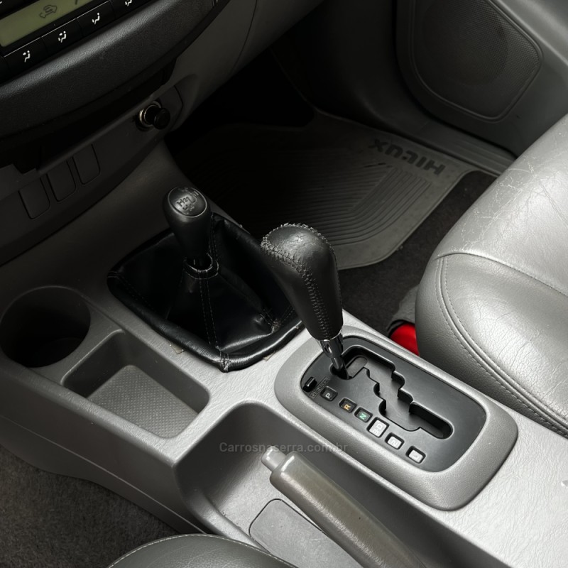 HILUX 3.0 SRV 4X4 CD 16V TURBO INTERCOOLER DIESEL 4P AUTOMÁTICO - 2009 - VACARIA