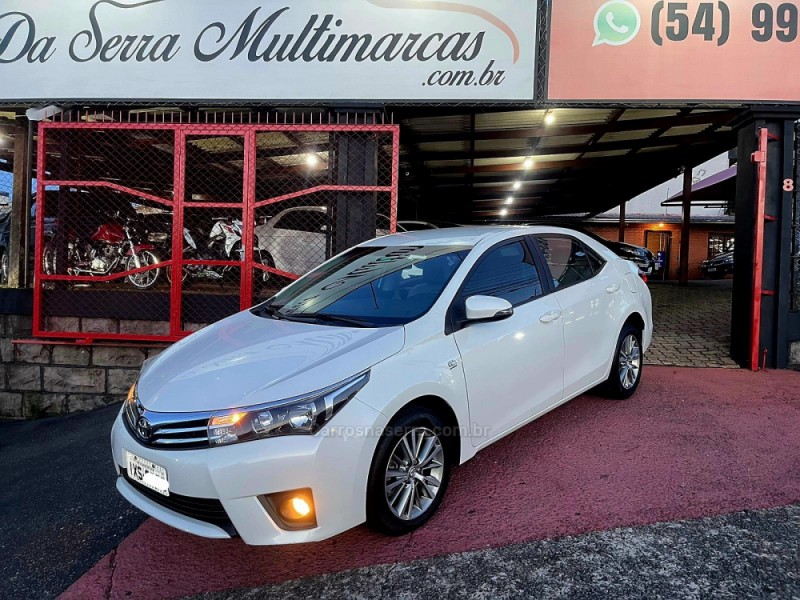 corolla 1.8 xei 16v flex 4p automatico 2015 farroupilha