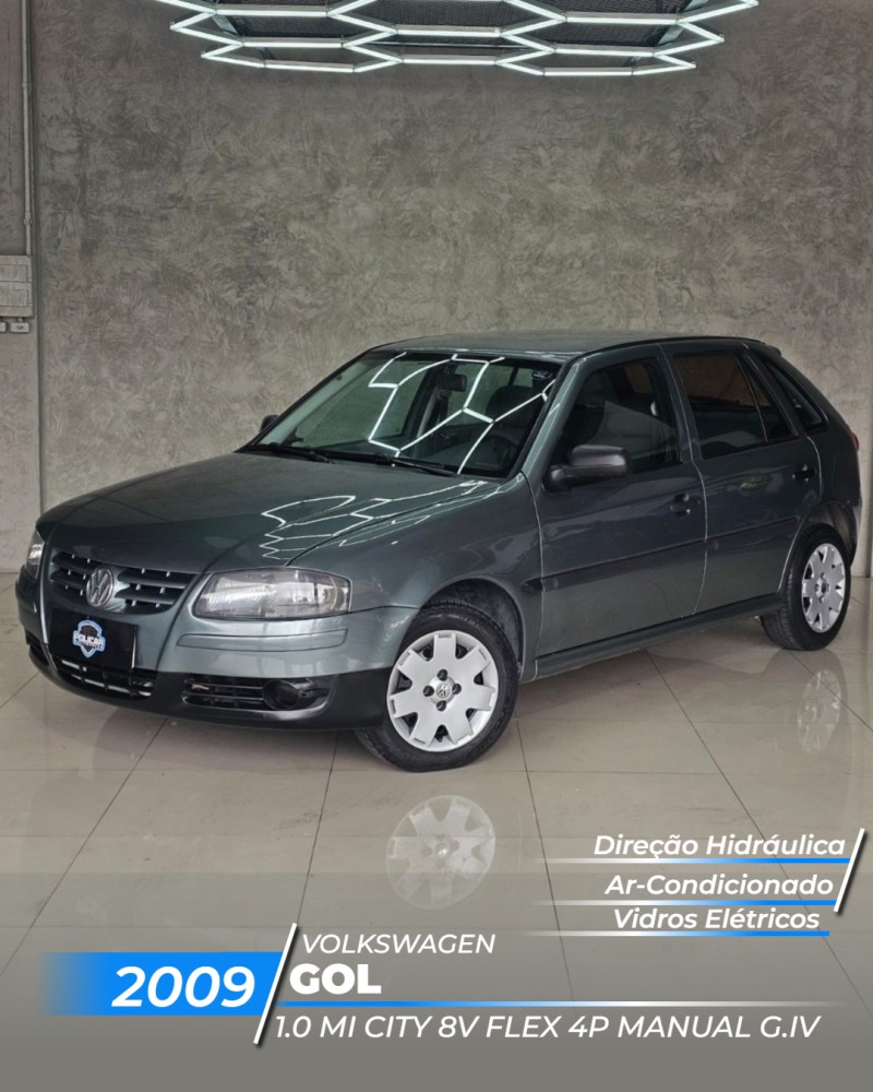 VOLKSWAGEN - GOL - 2009/2009 - Cinza - R$ 23.900,00
