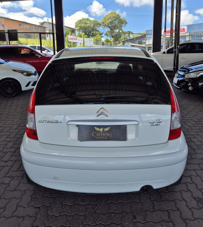 C3 1.4 I EXCLUSIVE 8V FLEX 4P MANUAL - 2012 - CAXIAS DO SUL