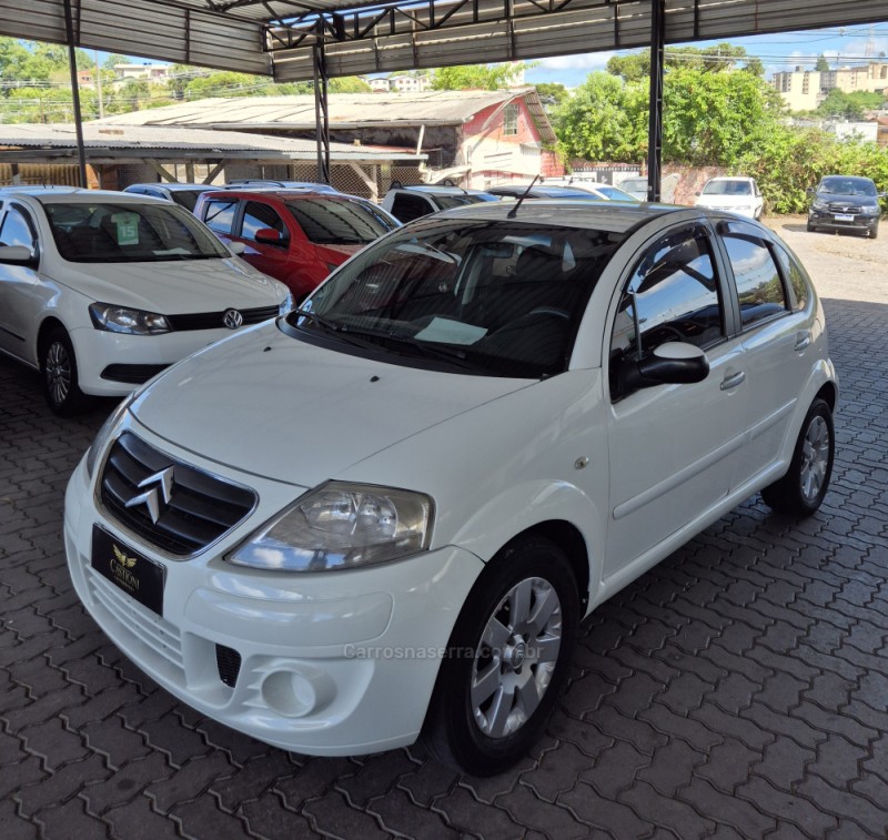 C3 1.4 I EXCLUSIVE 8V FLEX 4P MANUAL - 2012 - CAXIAS DO SUL