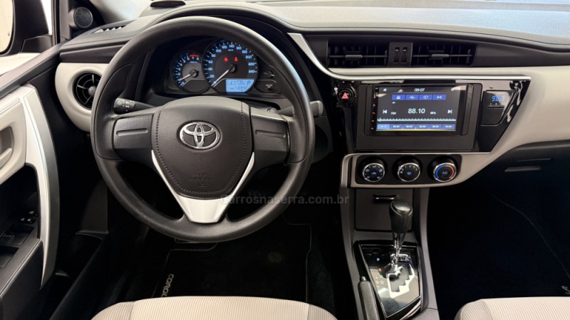 COROLLA 1.8 GLI 16V FLEX 4P AUTOMÁTICO - 2018 - BENTO GONçALVES