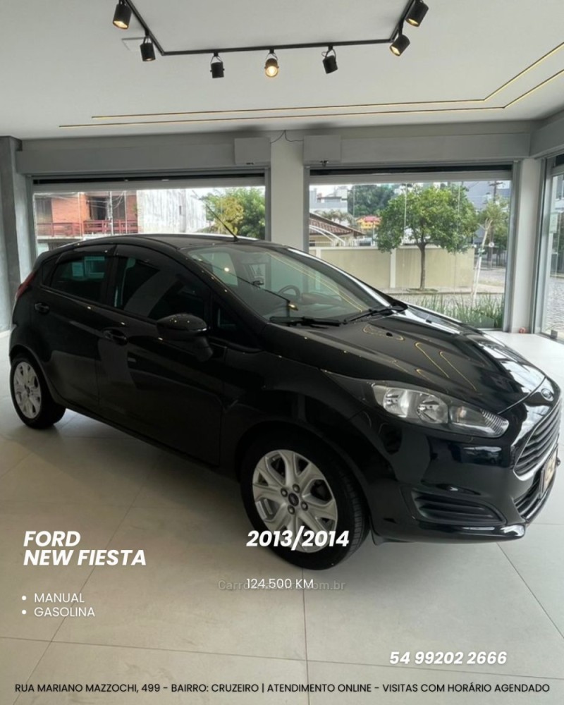fiesta 1.5 s hatch 16v flex 4p manual 2014 caxias do sul