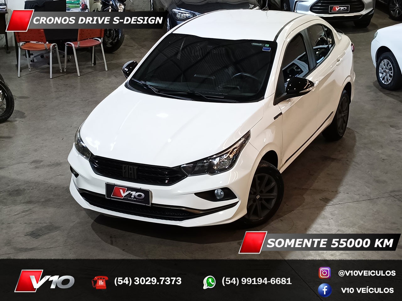 FIAT - CRONOS - 2022/2023 - Branca - R$ 76.900,00
