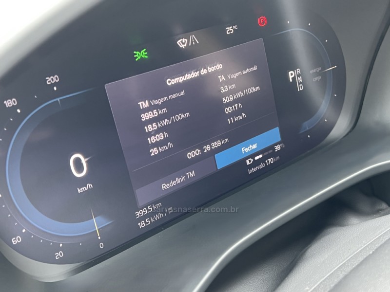 XC 40 P8 RECHARGE TWIN ELETRIC ULTIMATE AWD 4P AUTOMÁTICO - 2023 - PORTO ALEGRE