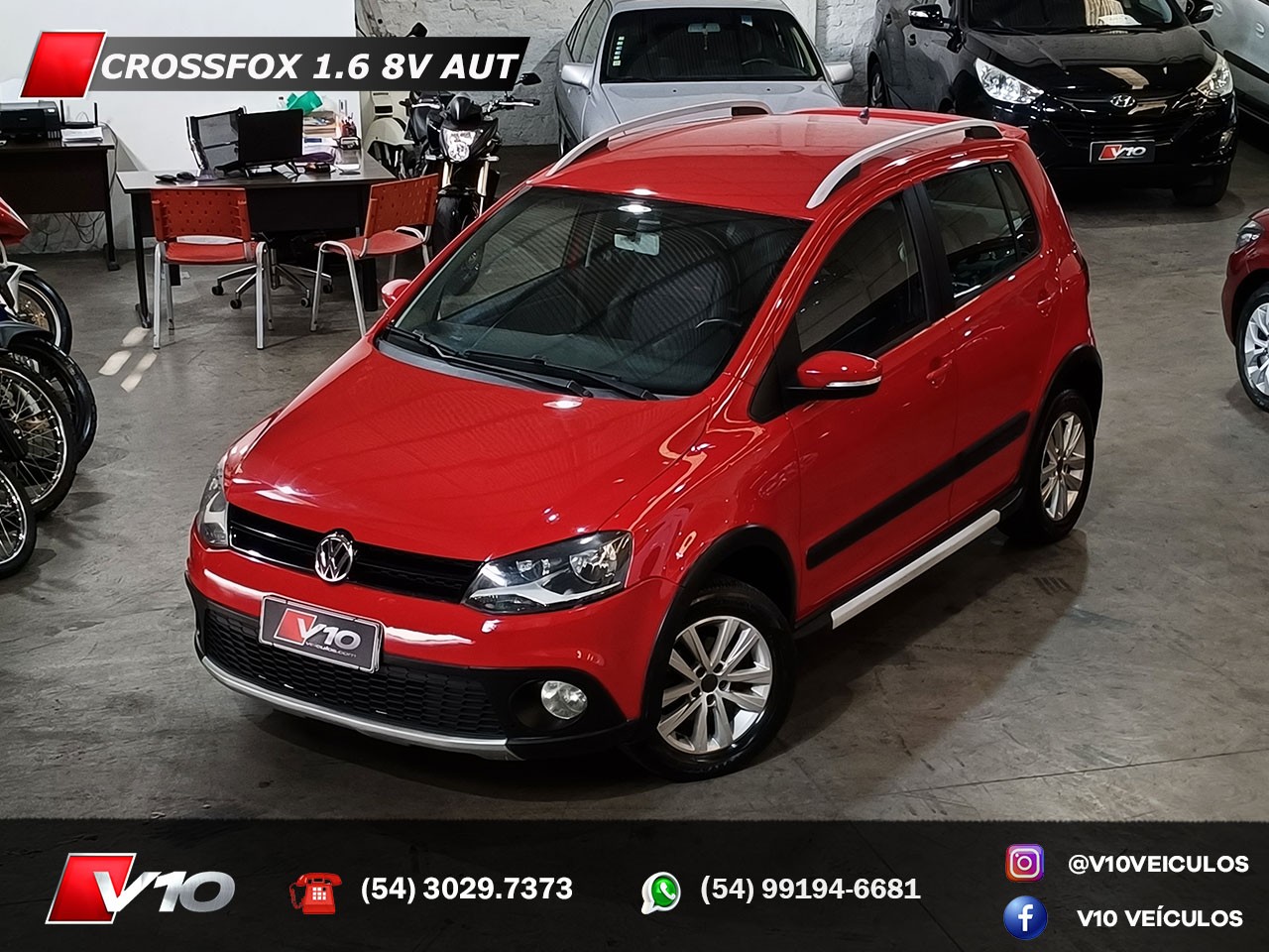 VOLKSWAGEN - CROSSFOX - 2012/2013 - Vermelha - R$ 39.900,00