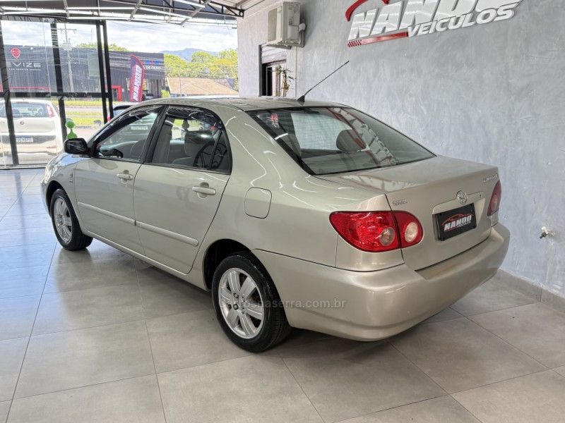COROLLA 1.8 XEI 16V GASOLINA 4P MANUAL - 2007 - SAPIRANGA