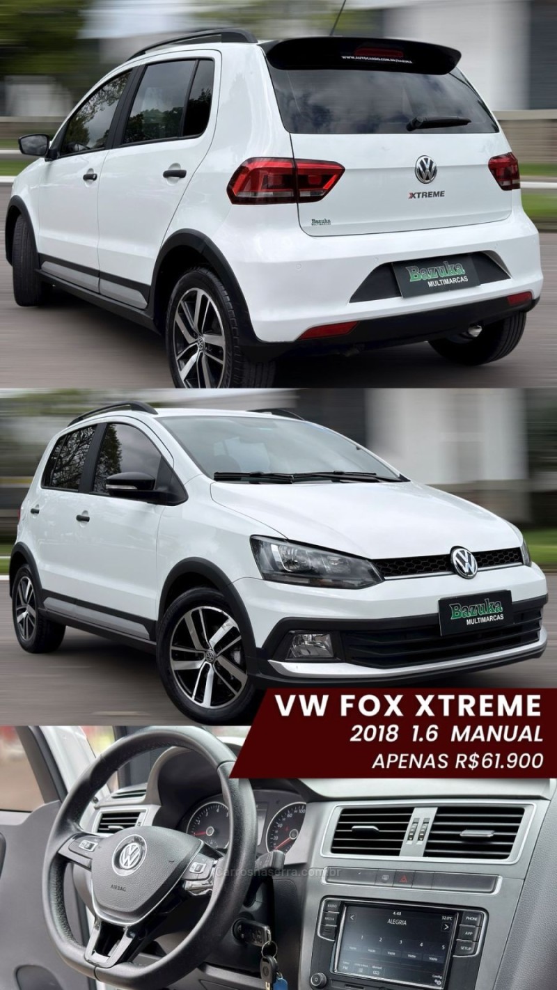 FOX 1.6 MI EXTREME 8V FLEX 4P MANUAL - 2018 - NOVO HAMBURGO