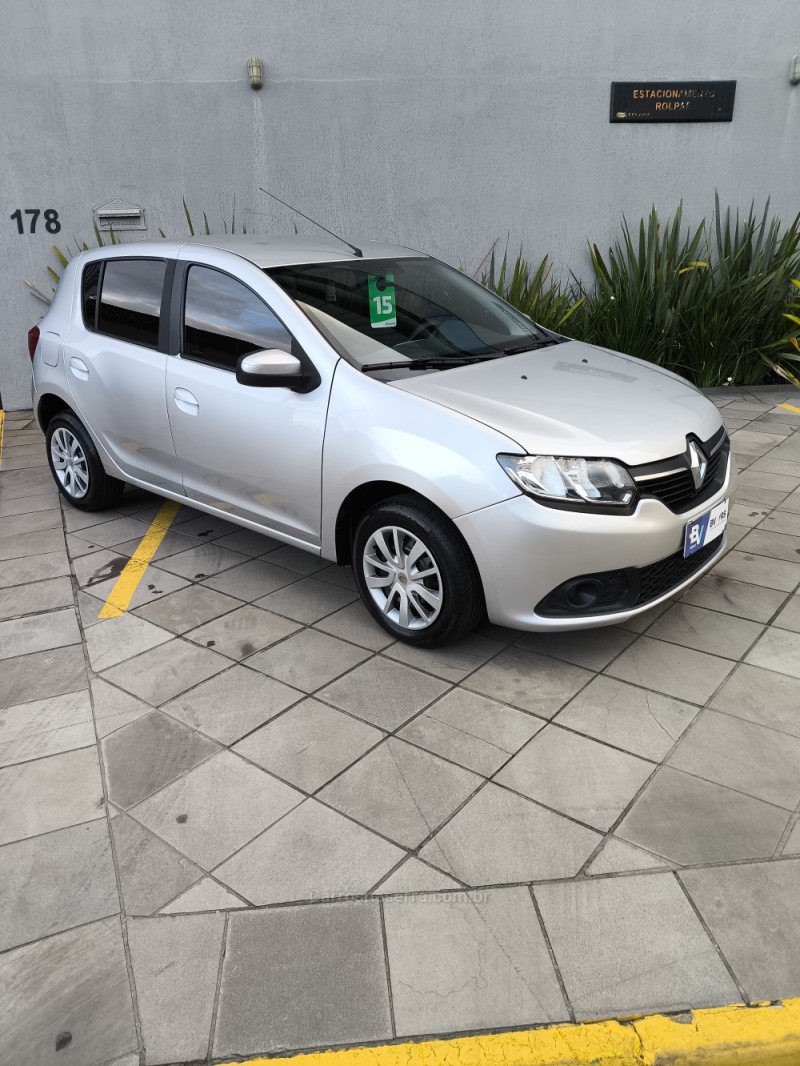 SANDERO 1.6 EXPRESSION 16V FLEX 4P MANUAL - 2015 - CAXIAS DO SUL