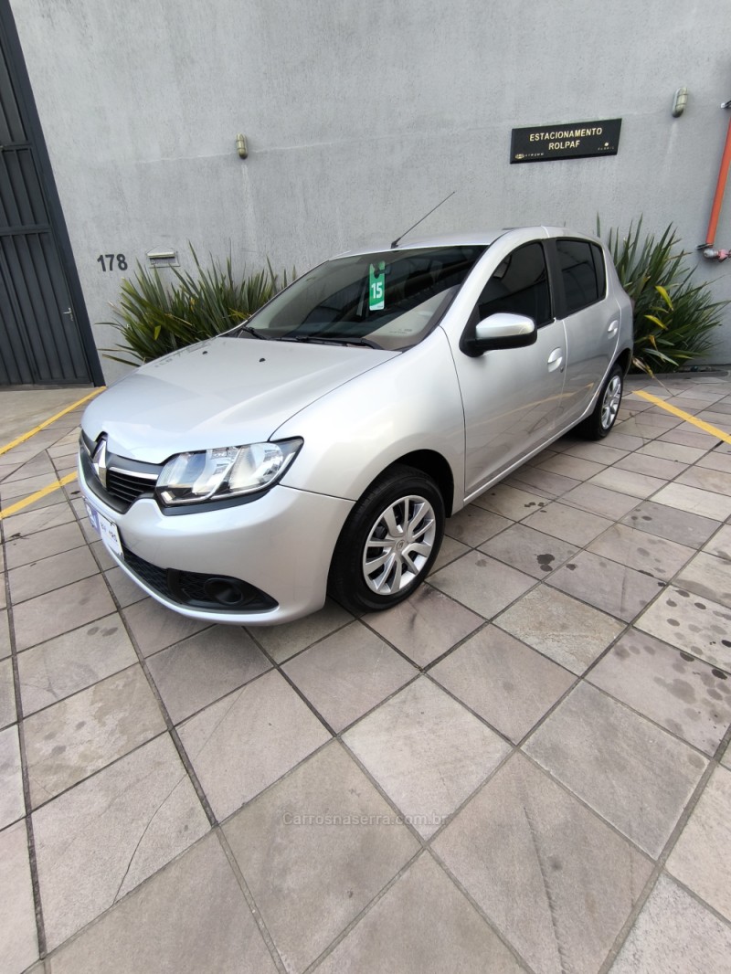 sandero 1.6 expression 16v flex 4p manual 2015 caxias do sul