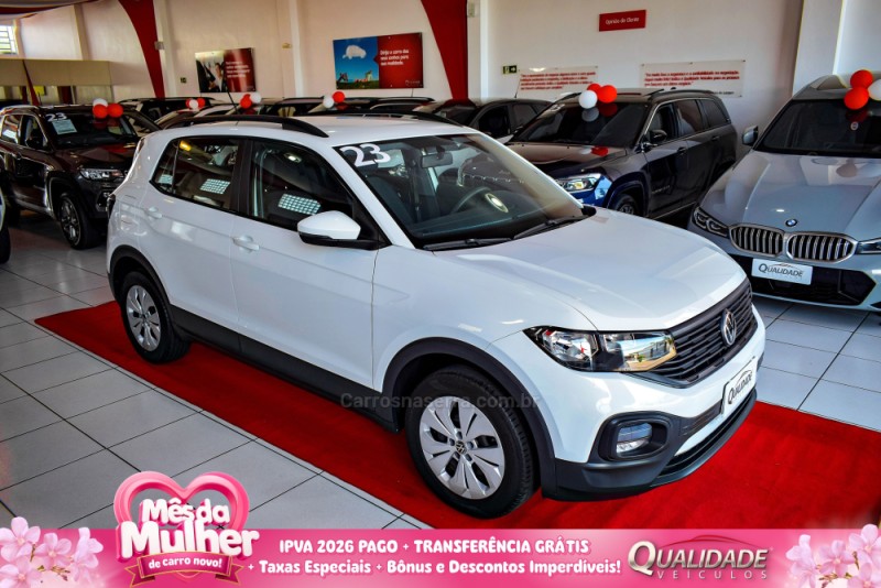 t cross 1.0 tsi 200 sense automatico 2023 santa cruz do sul