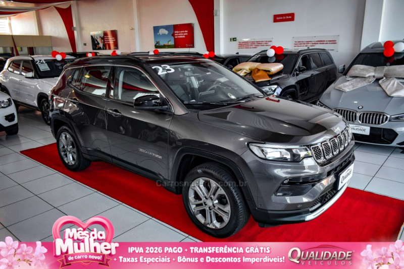 compass 1.3 longitude t270 16v turbo 4x2 flex 4p automatico 2023 santa cruz do sul