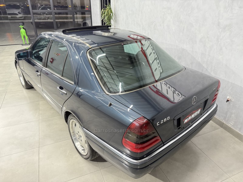 C 280 2.8 ELEGANCE 6 CILINDROS GASOLINA 4P AUTOMÁTICO - 1997 - SAPIRANGA