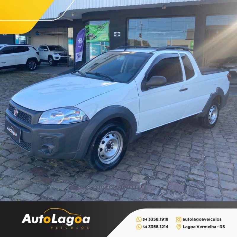 STRADA 1.4 MPI HARD WORKING CE 8V FLEX 2P MANUAL - 2015 - LAGOA VERMELHA