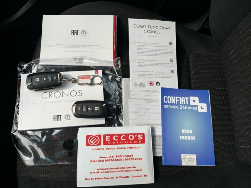 CRONOS 1.3 DRIVE FLEX 4P AUTOMÁTICO - 2024 - GUAPORé