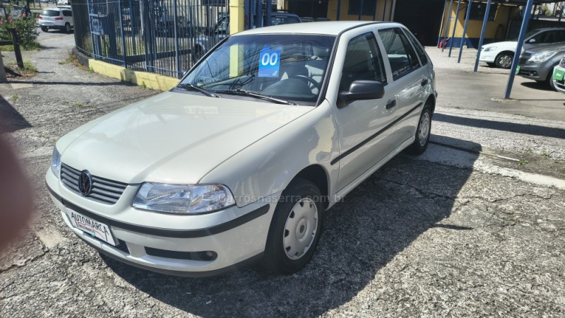 GOL 1.6 MI 8V GASOLINA 4P MANUAL G.III - 2000 - CAXIAS DO SUL