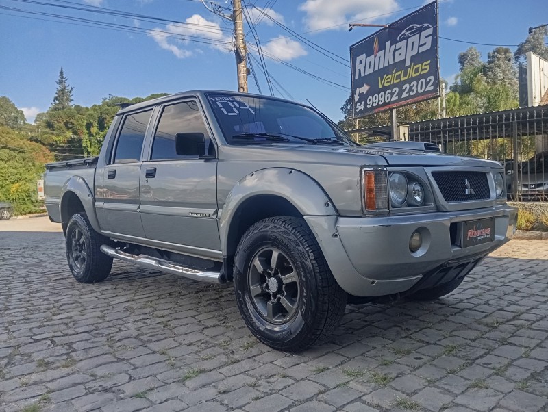L200 2.5 GLS 4X4 CD 8V TURBO DIESEL 4P MANUAL - 2004 - CAXIAS DO SUL