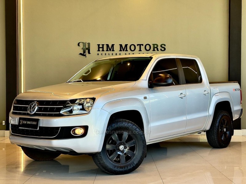 amarok 2.0 trendline 4x4 cd 16v turbo intercooler diesel 4p manual 2014 caxias do sul
