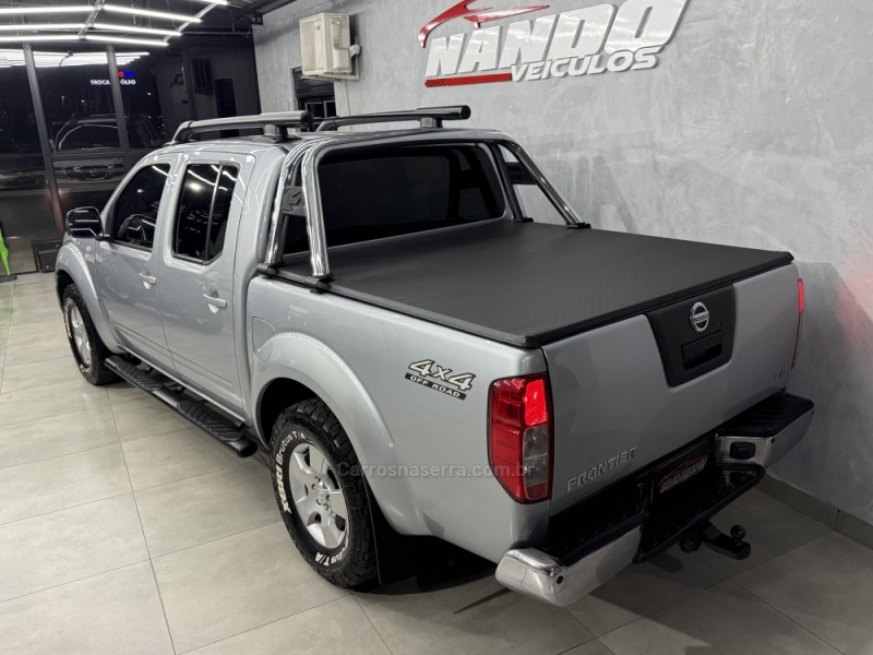FRONTIER 2.5 LE 4X4 CD TURBO ELETRONIC DIESEL 4P AUTOMÁTICO - 2009 - SAPIRANGA
